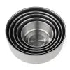 Set 5 Recipiente Depozitare Alimente „Fresh Box” – Inox Premium, Capace Hermetice, Design Suprapozabil, Rezistente și Igienice