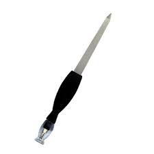 Pila unghii cu chiureta, manere negru 12buc/set