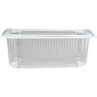 Caserole plastic, capac atasat, 1500gr (100buc)