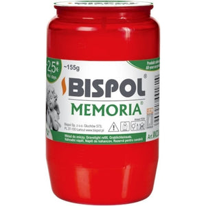 Rezerva candela Bispol W03 Rosu 24 bucati set