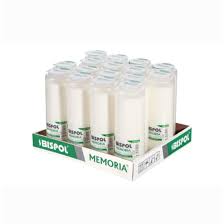Rezerva candela Bispol WO8 alb 16 bucati set