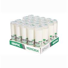 Rezerva candela Bispol WO6 alb 24 bucati set
