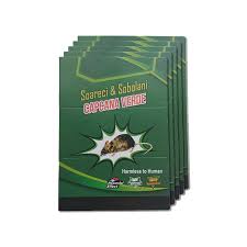 Lipici soareci carte verde 20 bucati /set.