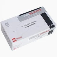 Manusi nitril nepudrate negre 3.5g FarmaGloves 100buc