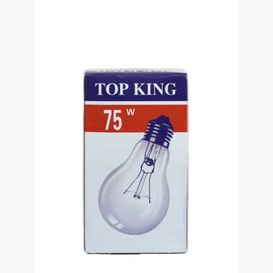 Bec incandescent Top King Bec 75W E27, set 10 bucăți