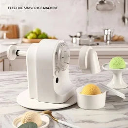 Aparat Manual de Spart Gheață Instant – Concasor Portabil pentru Smoothie și Cocktail-uri, Design Ergonomic, Lame din Inox, Ideal pentru Uz Casnic și Horeca