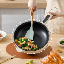 Tigaie Electrica Multifunctionala , Smart, Gatire la Abur si Prajire, Afisaj Digital