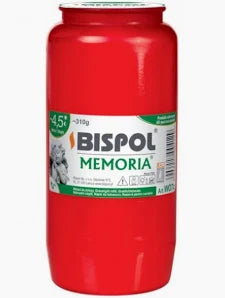 Rezerva candela Bispol WO7 Rosu 16 bucati set
