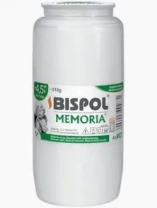 Rezerva candela Bispol WO7 alb 16 bucati set