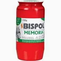 Rezerva candela Bispol WO2 rosu 30 bucati set