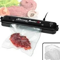 Aparat de vidat alimente ,automat ,negru ,90w -30 pungi pentru vidat