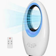 Ventilator Fara Elice AirFlow Elite , 3 Viteze, Display Led, Timer 7.5 H,Comenzi Touch  Lumina Nocturna Led 4 culori